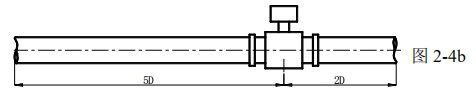 dn600電磁流量計直管段安裝位置圖