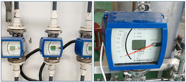 實(shí)驗(yàn)室液體流量計(jì)現(xiàn)場(chǎng)安裝使用圖
